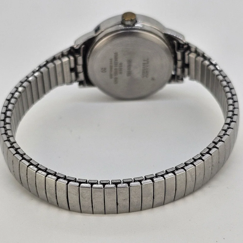 Timex Women's 25MM White Dial Expandable‎ Band 6